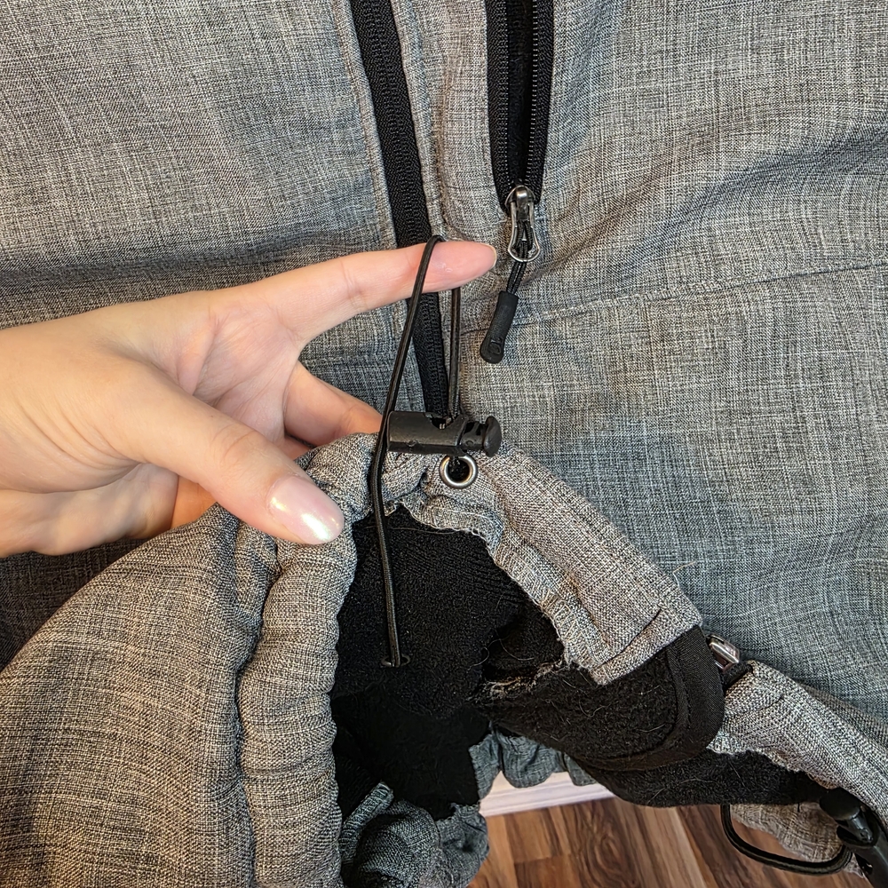 Cowboy Legend Gray Men's Barrier Tactical Style Western Cowboy Ranch Work Vest - Picture 6 of 12